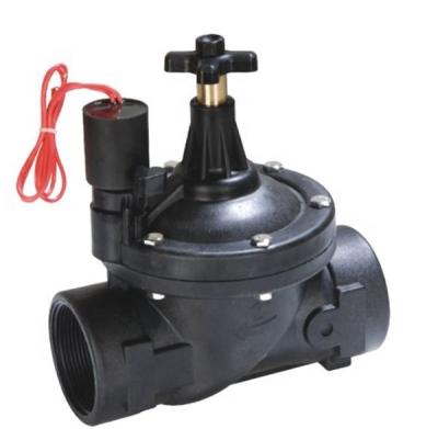 China Plastic Irrigation Water Electric Solenoid Valve / Solenoid Valve For Garden Irrigation 2 1/2