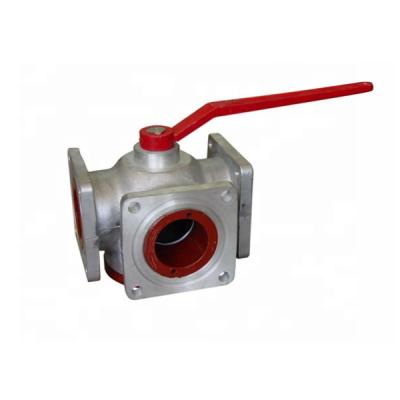 China General aluminum ball valve used in oil tank 3 inch alloy tank truck ball valve for sale