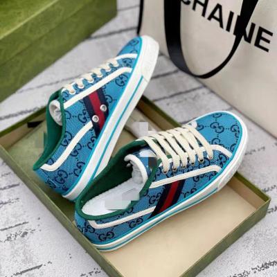 China Autumn Letter Print Shoe Soft New Fashion Trend Sneaker Woman Face Unique Breathable Canvas Student Casual Shoe Female Original Box for sale