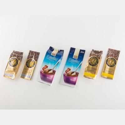 China Barrier Coffee Packaging - Side-gusset Aluminum Foil Coffee Bag for sale