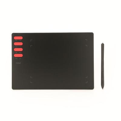 China HOT SALE! OEM Passive Customizable Drawing Tablet 5080LPI Stylus 8 Keys VINSA T505 344mm*247mm*48mm for sale