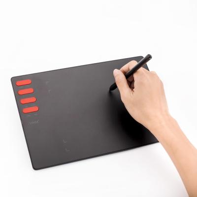 China HOT SALE! Graphics Tablet VINSA T505 8 Keys 8192 Express Pressure Level 5080LPI 344mm*247mm*48mm Without Pen Battery for sale