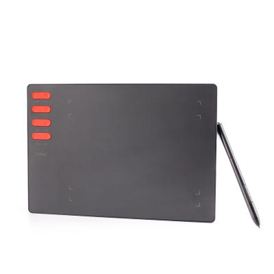 China CHEAPEST PRICE! Graphics Tablet VINSA T505 8 Keys 8192 Express Pressure Level 5080LPI 344mm*247mm*48mm Without Pen Battery for sale