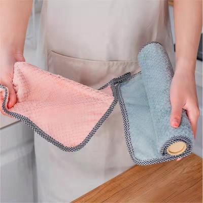 China Wholesale Viable Household High Quality Home Cleaning Cloth Towels Cleaning Cloths Washing Kitchen Oil Absorbing Towel for sale