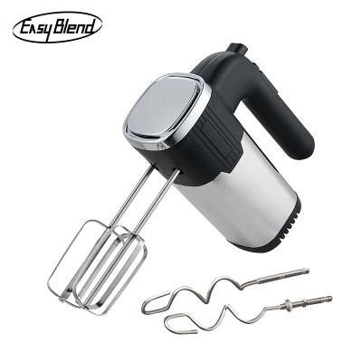 China Electric Beater Ejector Button Kitchen Appliances Hand Mixer with Dough Hook Egg Kneading Beater for Household OEM Color Mixer for sale