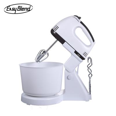 China Beater Ejector Button Household Kitchen Appliances Mixer with Bowl Dough Mixer 7 Speeds with Ejection Button Egg Beaters and Dough Hook for sale