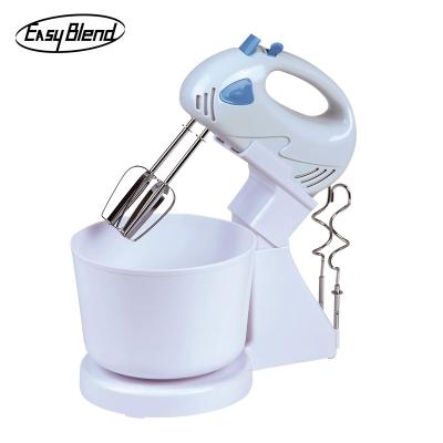 China Beater Ejector Knob Hand Mixer With Bowl Kitchen Appliances Electric Household Bread Dough Mixer Food Mixers OEM Kitchen Kneading Tool for sale