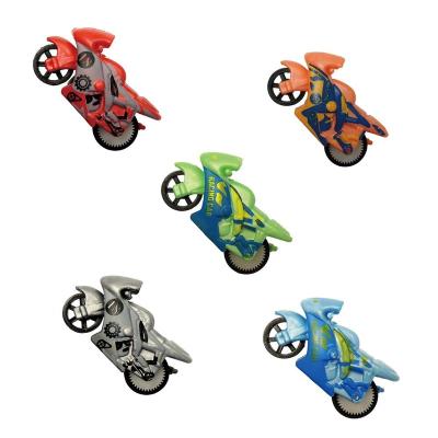 China Toy Bulk Cheap Plastic Gashapon Friction Gift Egg Friction Inertia HIPS Pack Bike Motorcycles Car Small Toy With Capsule for sale