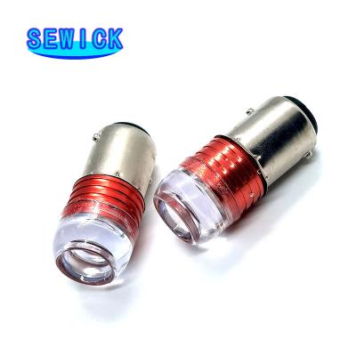 China Red Bulbs for 1157 BAY15D P21/5W Auto Strobe LED Light Lamp Car Tail Brake Lights Turn Signal Spotlight Universal for sale