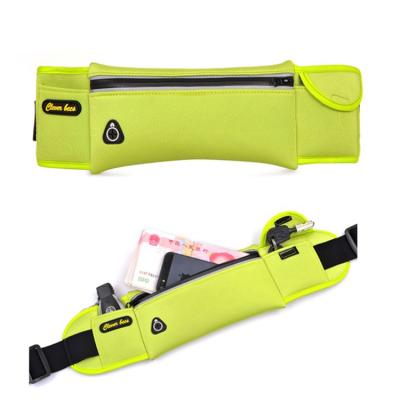 China Outdoor Water Proof Sports Pocket Running Jogging Waterproof Waist Bag Phone Holder Belt Pack Travel Bag for sale