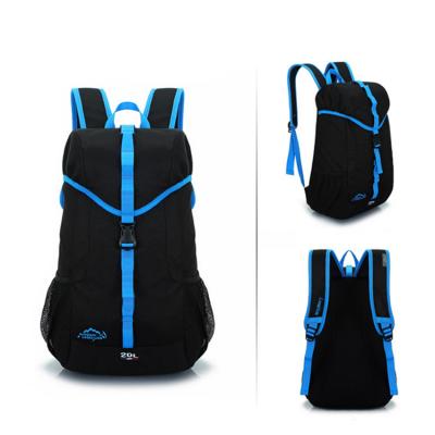 China Polyester Hiking Camping Travel Bag Backpack Outdoor Sports Bag Waterproof Rucksack Bag for sale