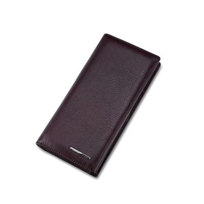 China Waterproof Custom Mens Wallet Coin Credit Card Holders Pinch Vintage PU Leather For Gentleman for sale