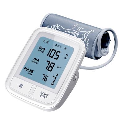 China Yonker Manufacturer Plastic Heart Rate Digital Arm Blood Pressure Monitor Hospital Homeuse BP Machine for sale