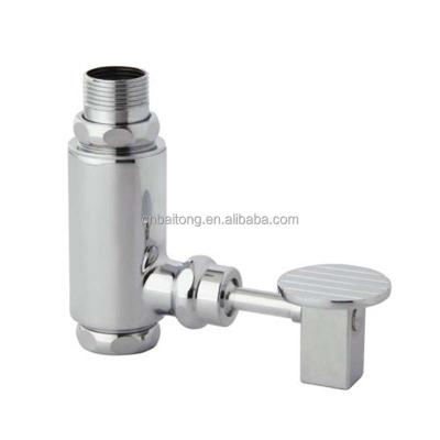 China Toliet Public Toilet Flushing Device, Automatic Water Saving Cleaning Foot Pedal Time Delay Flush Valve for sale