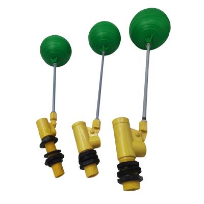 China General Idealflex Solor Brass Plastic Water Tank Float Valve for sale