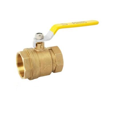 China General Forged 1/4 1/2 Brass Ball Valve Supplier With Iron Handle for sale