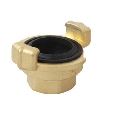 China Brass Water Gas Garden Hose Quick Coupling Connectors With Female Thread for sale