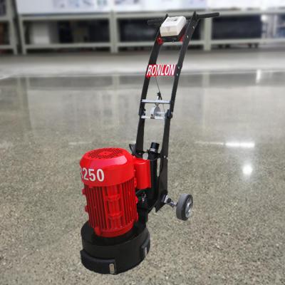 China Hotels RONLON R250 High Efficiency Grinder Wholesale Floor Grinding Machine For Concrete for sale