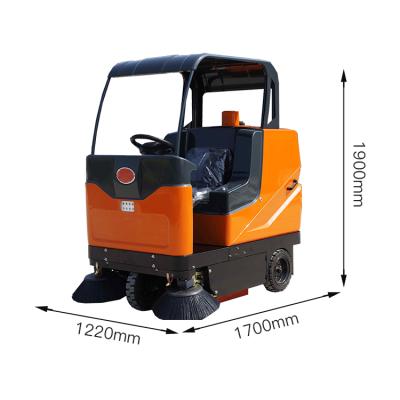 China Hotels Industrial Floor Road Sweeper Small Floor Sweeper Brush Road Sweeper for sale