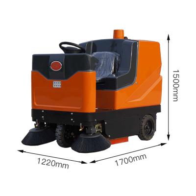 China Street Hot Surface Truck Hotels Sale Floor Vacuum Rotary Cleaning Electric Road Sweeper For Street School for sale