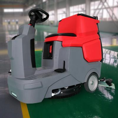 China Cleanging High Speed ​​Ride On Scrubber Machine Floor Cleaning Machine for sale