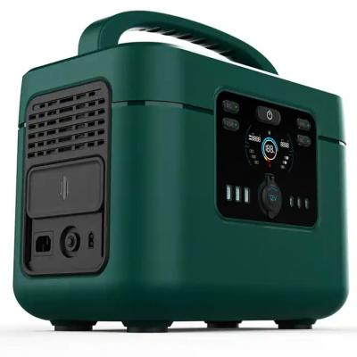 China New 2023 Large Screen Display Power Station Battery Backup Portable Intelligent Camping Outdoor Power Station Radio Charging for sale