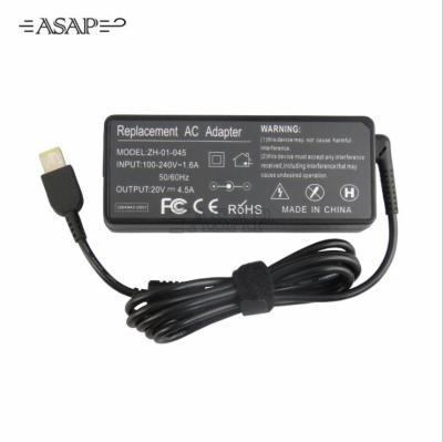 China Laptop Replacement 20V 4.5A AC DC Power Adapter Charger For Notebooks for sale