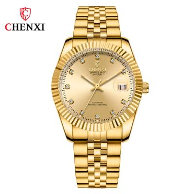 China 2021 CHENXI 8804A Charming Day/Date Luxury Stainless Steel Diamond Watches Mechanical Men's Automatic Watch for sale