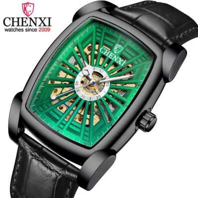 China CHENXI 8809 Water Resistant Men's Automatic Watches Shape To Clock Tourbillon Waterproof Luminous Mechanical Watch for sale