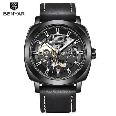 China Water Resistant 2021 BENYAR BY-5121Men Brand Automatic Mechanical Superior Luxury Business Sports Waterproof Wristwatches Relogio Masculino for sale