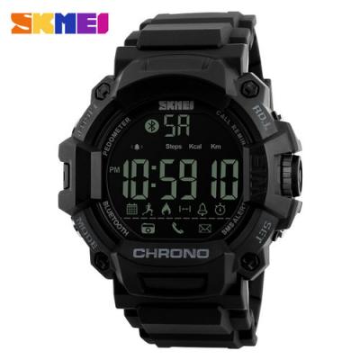 China 2021 SKMEI 1249 Remote Alarm Camera Health Life Watches Fashion Multi-functions LED Digital Sports Men Smart Wrist Watch for sale