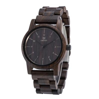 China Water Resistant 2021 Japan Import UWOOD UW1007 Brand Quartz Luxury Watch Wooden Watches For Men And Women for sale