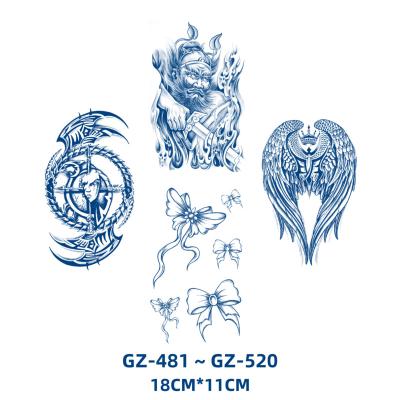 China Temporary lasts at 15 days; More than 2000 designs; Waterproof Temporary Tattoo Sticker; magic tattoo for sale