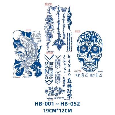 China Temporary lasts at 2 weeks; More than 2000 designs; Waterproof Temporary Tattoo Sticker; magic tattoo for sale