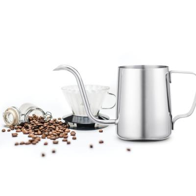 China Viable Coffee Makers 350ml 12oz Gooseneck Kettle Stainless Steel Coffee Pot Drip Device for sale