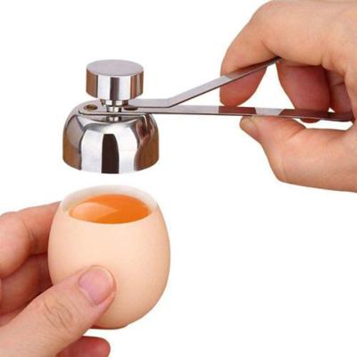 China Viable Eggshell Cutter Raw Egg Opener Topper Stainless Steel Kitchen Accessories for sale