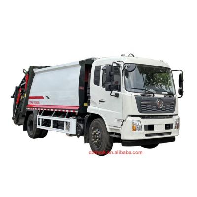 China Hotels Dongfeng Kinland 14000L 4X2 Garbage Compactor Truck For Sale for sale