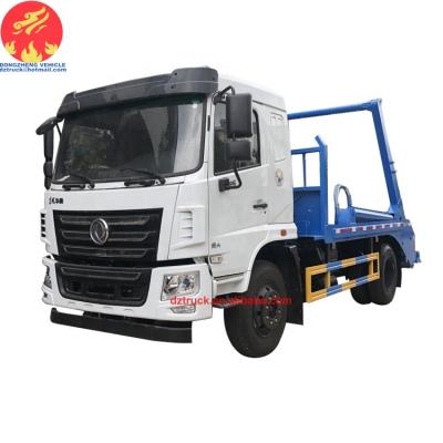 China Hotels Euro VI 8-10cbm 4X2 hydraulic roll arm refuse truck for sale for sale