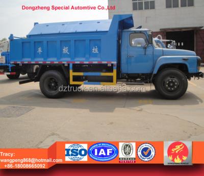 China dongfeng 10tons tipper truck, 140 - 6L scrap truck price 4 for sale