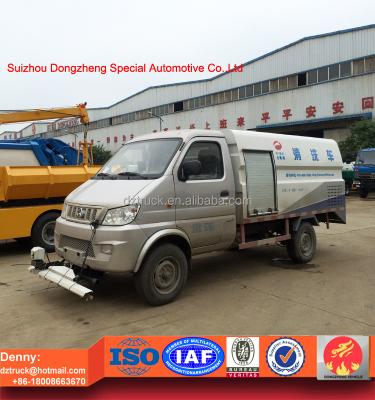 China high pressure jet truck used for pavement washing SZD5021GQXB4 for sale