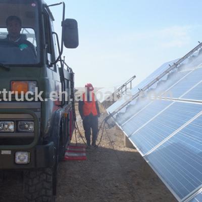 China solar panel cleaning truck solar panel water washing solar panel clean brush truck clean truck DZ190 for sale