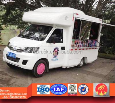 China Mobile food truck mobile food truck for fried chicken, beer, mobile snack vending. for sale