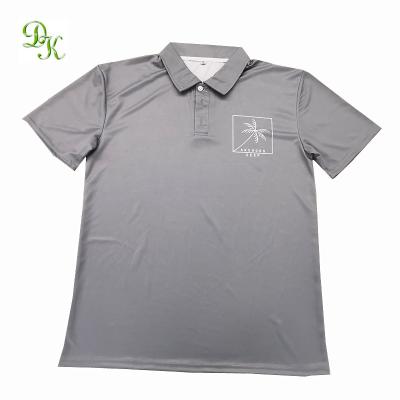 China Anti-pilling 100% Polyester Custom Design Sublimation Print Golf Polo Shirt T-Shirt for sale