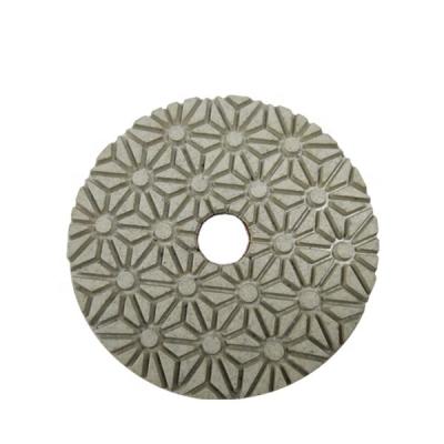 China 3 Step Diamond 3 Step Polishing Wet Polishing Pad For Marble for sale