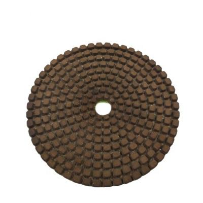 China Diamond Copper Sharp Polishing Pads For Granite Marble Concrete for sale