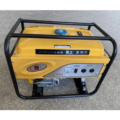 China Power Ggregat Gasoline Generators Kraft 7500 Watt Gasoline Generator JS7500 for sale