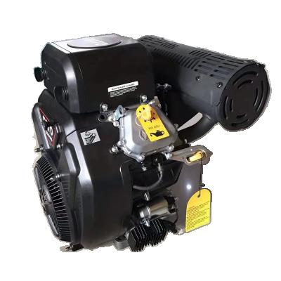 China 36HP 24.5KW Air Cooled Air Cooled Twin Cylinder OHV Gasoline Engine for sale