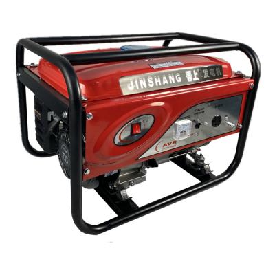 China Shizai 3800 3000w 4 Stroke Portable Silent Diesel Mini Gasoline Generator Air Cooled Portable Electricity JS3800 for sale