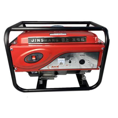 China 5.5hp 7.5hp Engine Silent Gasoline Generator 8500w JS3800 for sale