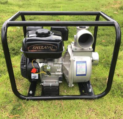 China Irrigation and agriculture 3 inch gasoline water pump with 7.5hp water pump gasoline engine water pump for sale